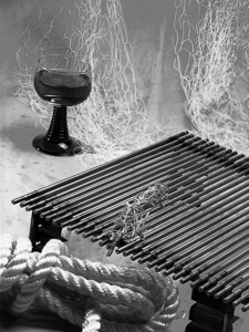 Fische auf dem Grill, bevor die Netze ausgeworfen werden - &copy; Janko Belaj