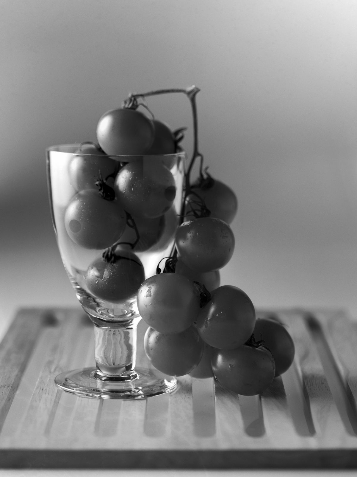 Tomatensaft vor dem Abseihen
