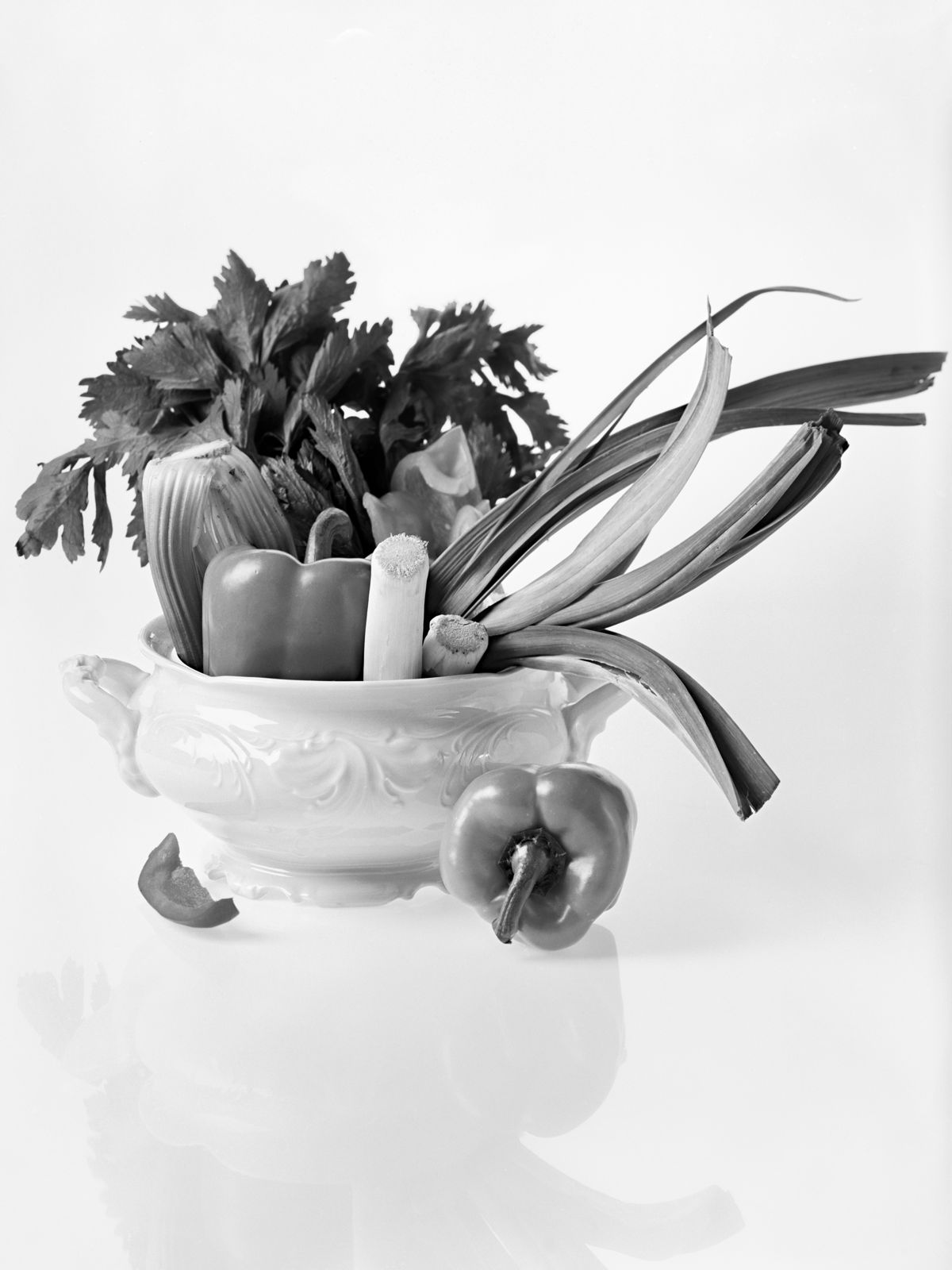 Vegetable Soup before Cooking